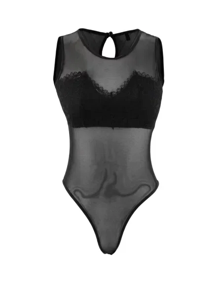 Trendyol Tricou body negru