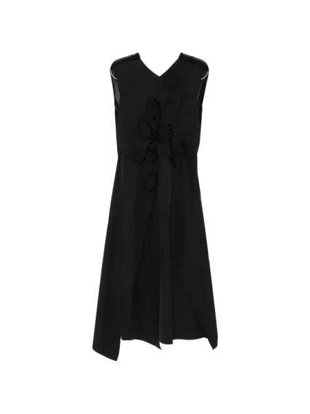 Rochie maxi Litkovska cu broderie negru