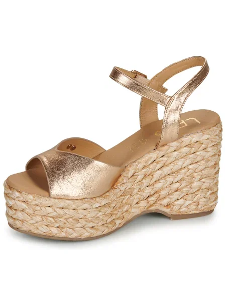 Pantofi Les Petites Bombes auriu