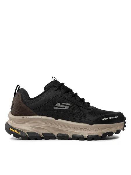 Polobotky Skechers černé