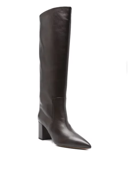 Botine Paris Texas din piele maro