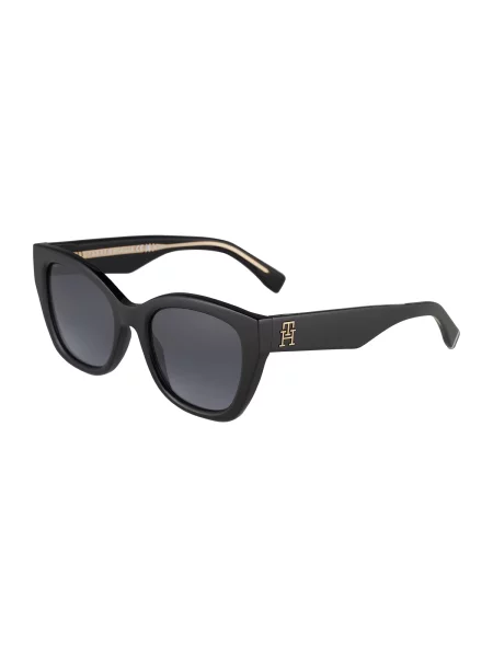 TOMMY HILFIGER Ochelari de soare TH auriu negru