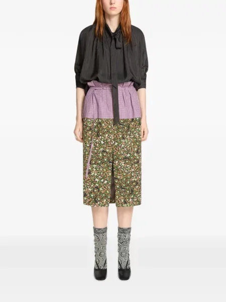 Bluză Dries Van Noten cu cordon negru