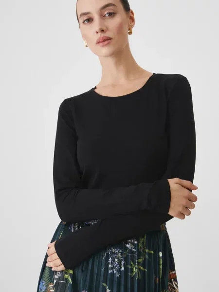 Tričko s dlouhým rukávem Medicine černá