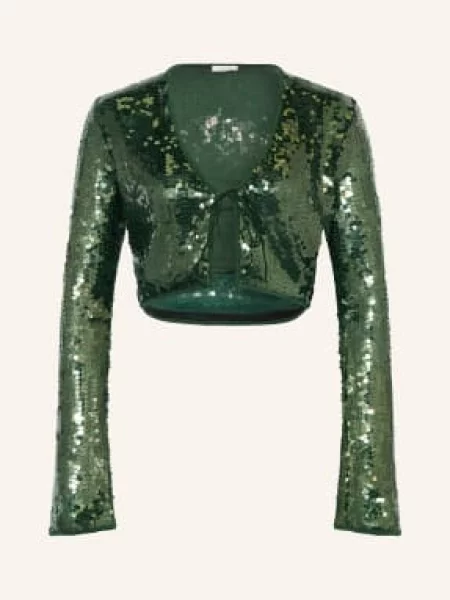 Oséree Bolero Z Cekinami gruen zielona