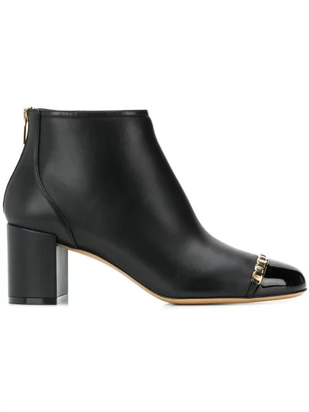 Botine Salvatore Ferragamo negru