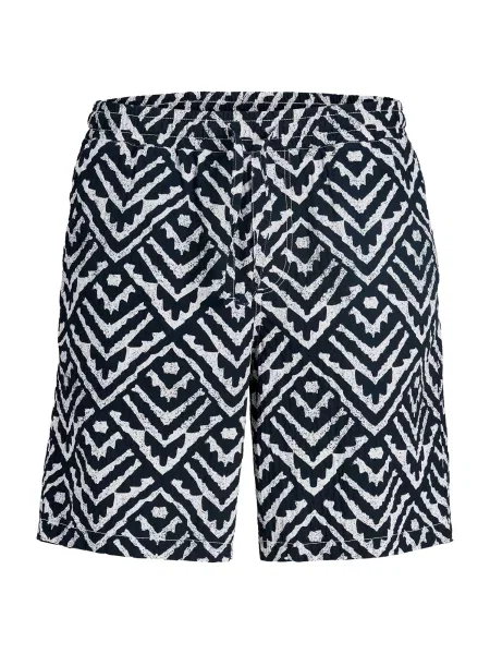 JACK & JONES Pantaloni JPSTJaiden bleumarin alb