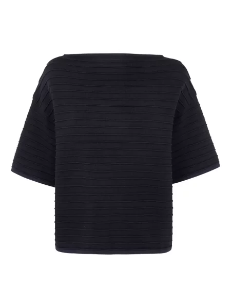 Tricou Liviana Conti din jerseu negru