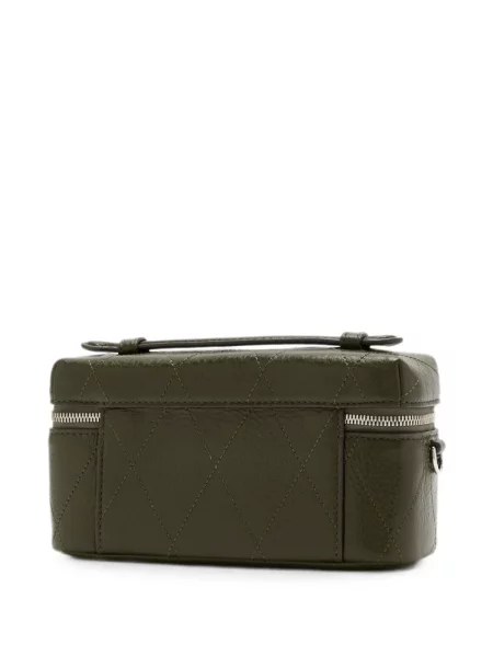 Matlasat geantă Tory Burch verde