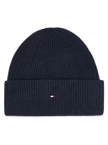 Czapka Tommy Hilfiger niebieska