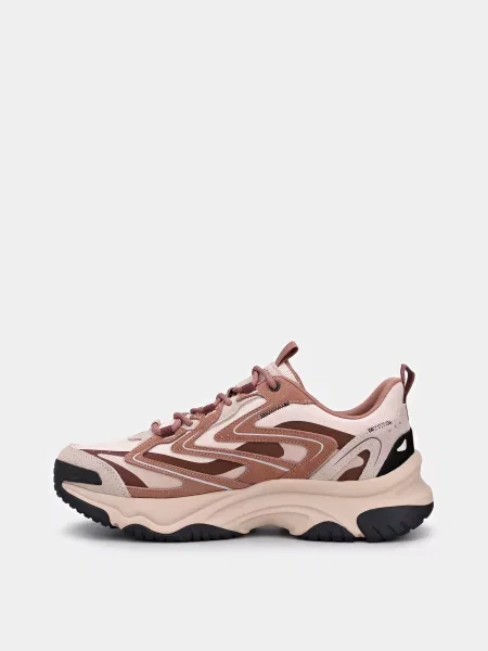 Кросівки повсякденні Skechers MOONHIKER замша/текстиль коричневий