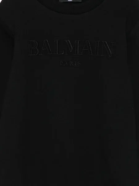 Bluza dziecięca Balmain czarna