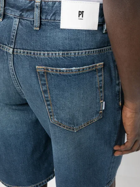 Дънкови шорти Pt Torino синьо