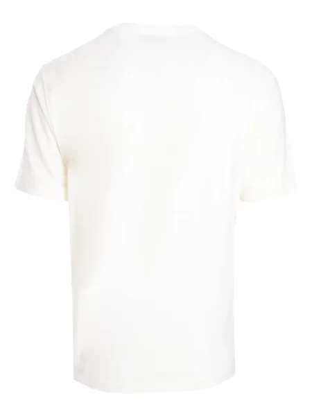 Tricou Lardini cu decolteu rotund scurt alb