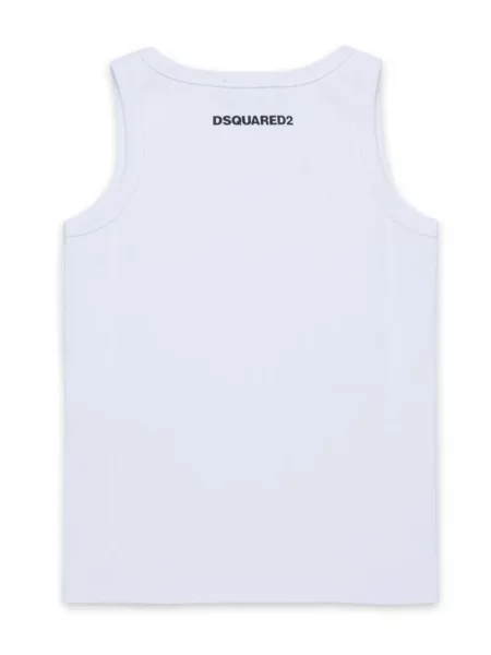 Koszula dziecięca Dsquared2 biała