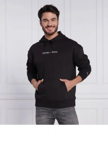 Tommy Jeans Hanorac negru