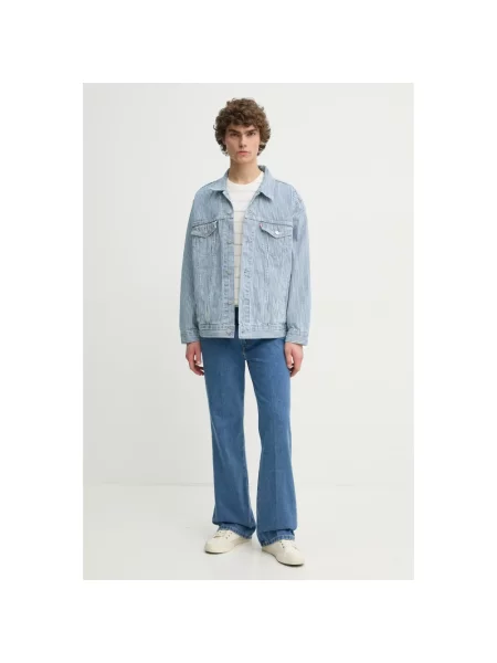 Kurtka jeansowa Levi's niebieska