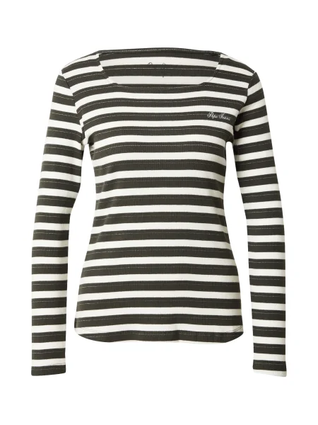 Pepe Jeans Tricou oliv alb