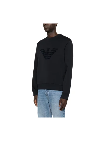 Bluza Emporio Armani z logo czarna