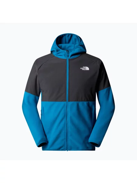 Mikina The North Face Glacier Heavyweight Full HD dusk blue/asphalt grey šedá