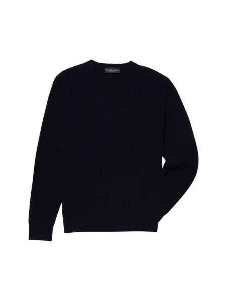 Sweter Brooks Brothers z kaszmiru niebieski