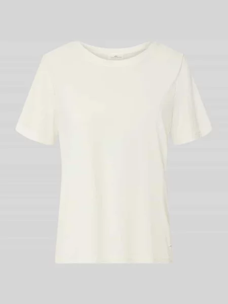 T-shirt z okrągłym dekoltem Fynch-hatton biała