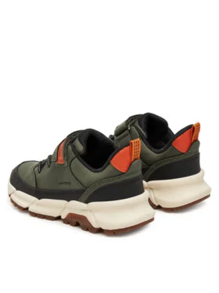 Tenisice Geox J Flexyper Plus S Kaki crna