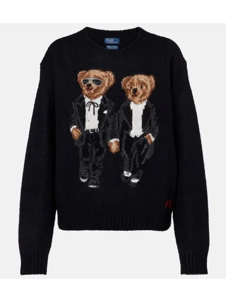 Pulover Polo Ralph Lauren de lână negru