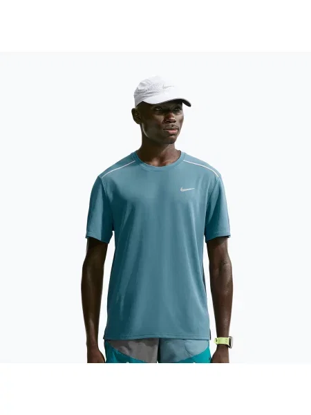 Tricou de alergare pentru bărbați Nike Miler Dri-Fit UV smokey blue albastru