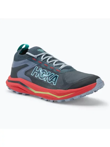 Мъжки обувки за бягане HOKA Zinal 2 stormy skies/cerise синьо