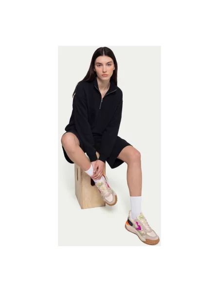 Sneakersy Voile Blanche skórzane