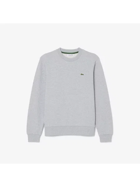 Lacoste Bluza Polarowa O Klasycznym Kroju szary