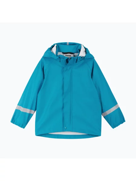 Gyermek esőkabát Reima Lampi aquatic blue. Méret: 92 kék