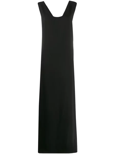 Rochie P.a.r.o.s.h. cu decolteu în U negru