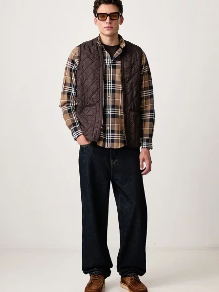 Barbour tricou basic pentru bărbați din ESSENTIALS maro