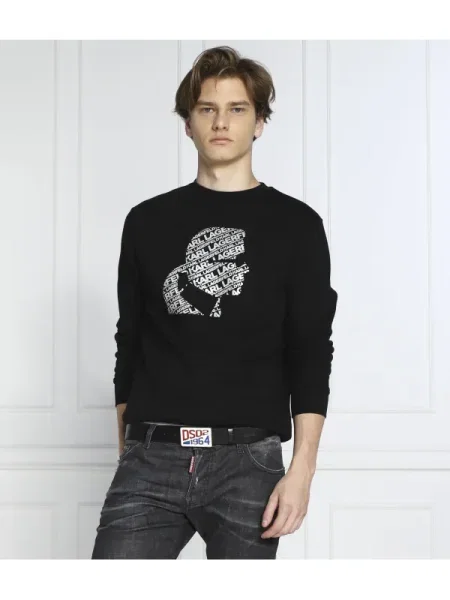 Karl Lagerfeld Hanorac negru