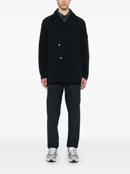 Geacă Stone Island cu strasuri albastru