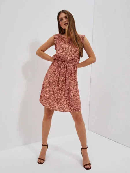 Rochie Marisse maro