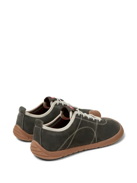 Sneakerși Camper din piele de căprioară gri