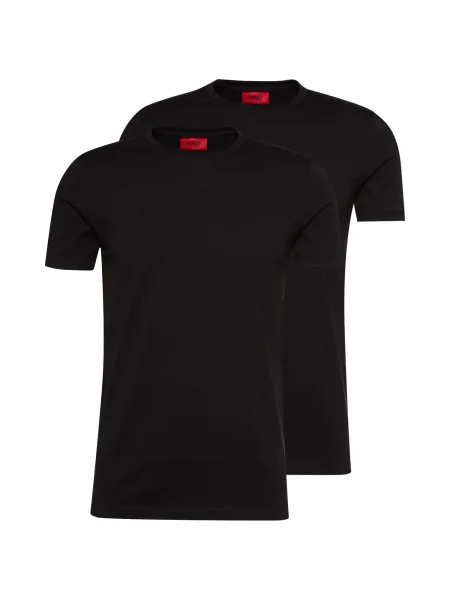 HUGO Set de tricouri﻿ Round negru