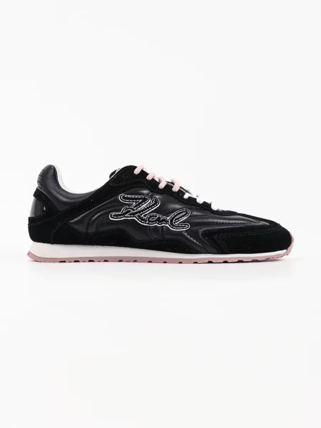 Karl Lagerfeld Venus sneakers pentru femei din piele negru