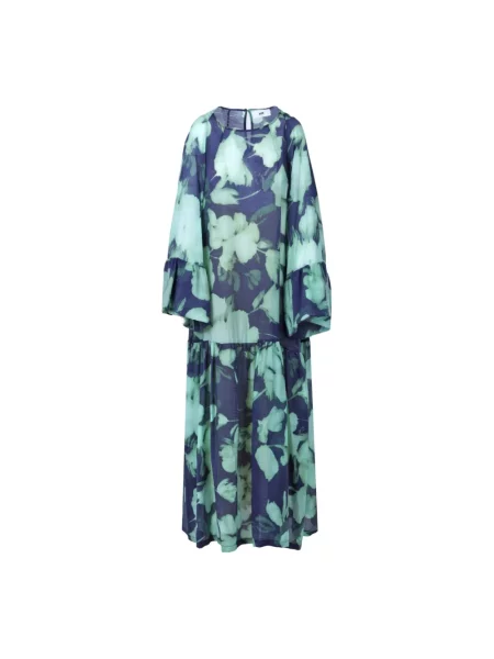 Sukienka maxi Solotre zielona