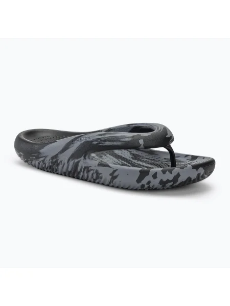 Olcsóbban. Flip-flop papucs Crocs Mellow Marbled Recovery black/charcoal. Méret: EU fekete
