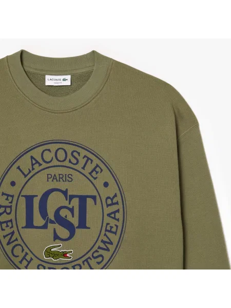 Толстовка Lacoste зеленая