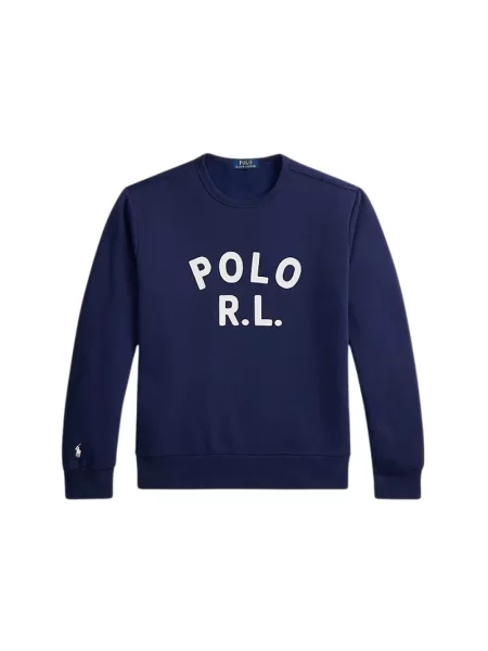 Bluza Polo Ralph Lauren z logo niebieska