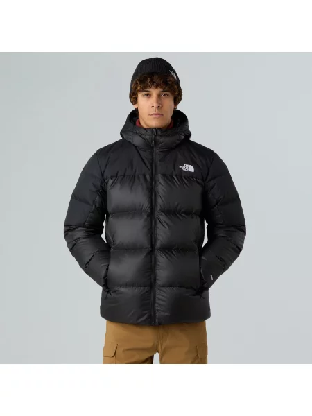 Kurtka puchowa The North Face Diablo Down Hoodie black/black/recycled down czarna