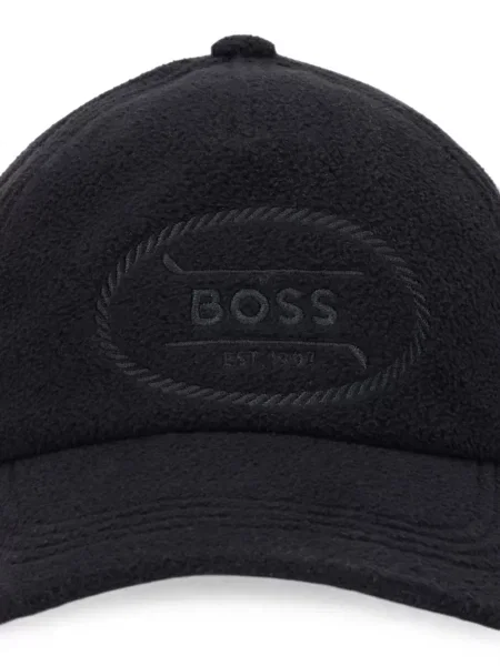 Șapcă Boss cu broderie negru