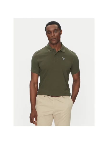 Barbour Polo majica Original Sports Tailored Fit zelena