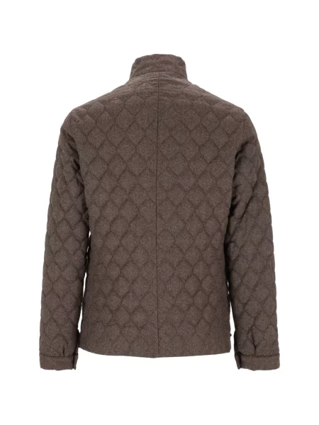 Matlasat geacă Emporio Armani maro