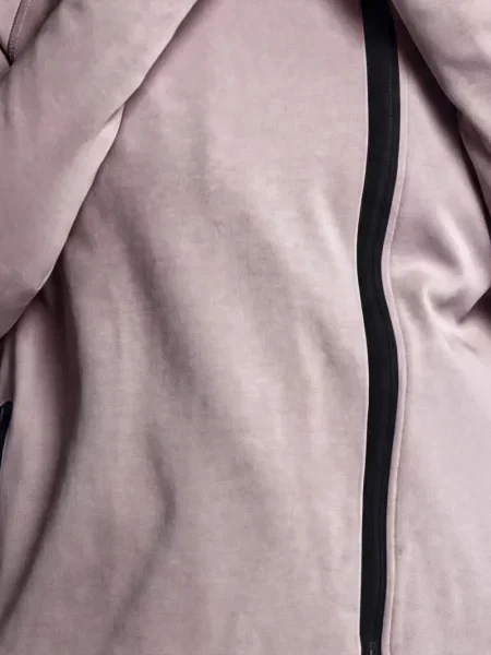 Pantaloni Nike cu autograf alergare din fleece roz